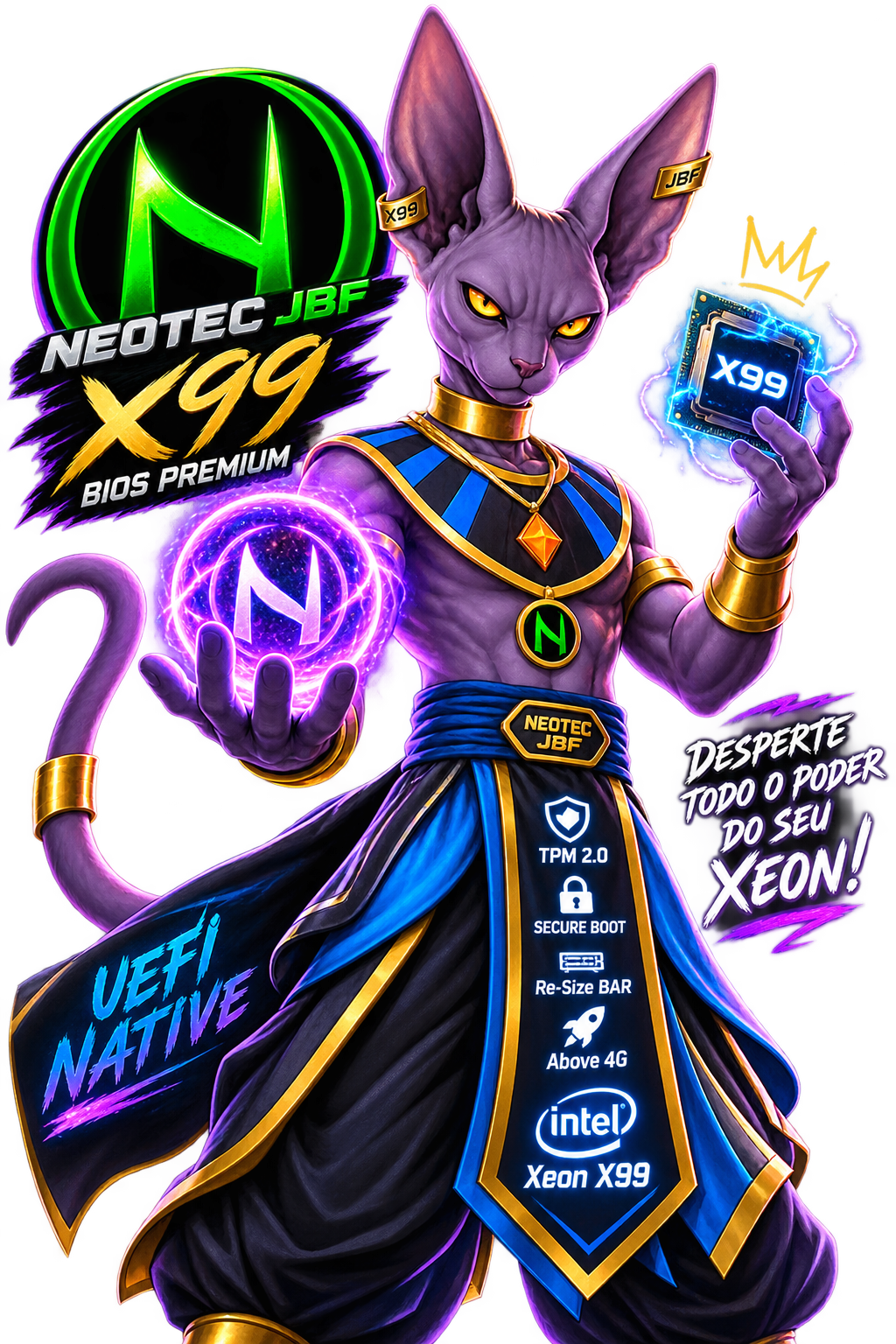 Neotec JBF - Mascote Bills X99