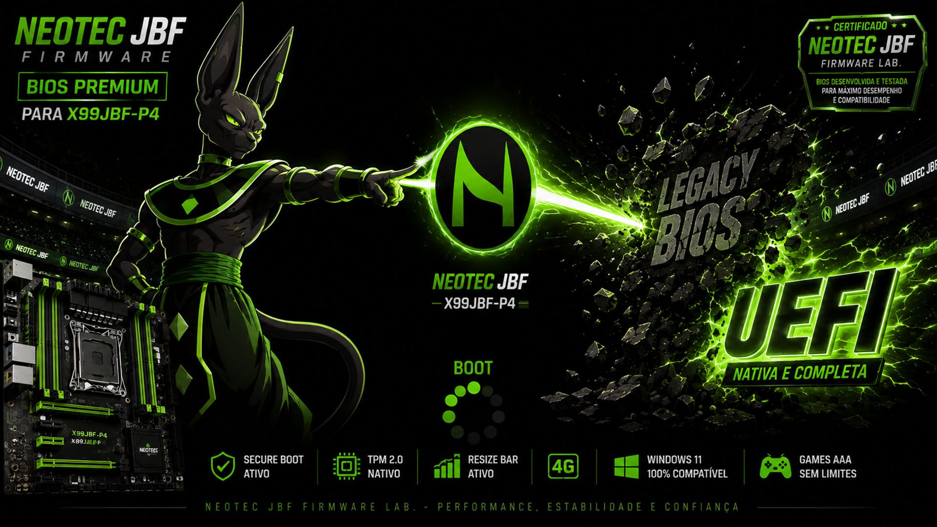Engenharia de Firmware e BIOS Premium X99 Neotec JBF: O Guia Definitivo de Soluções